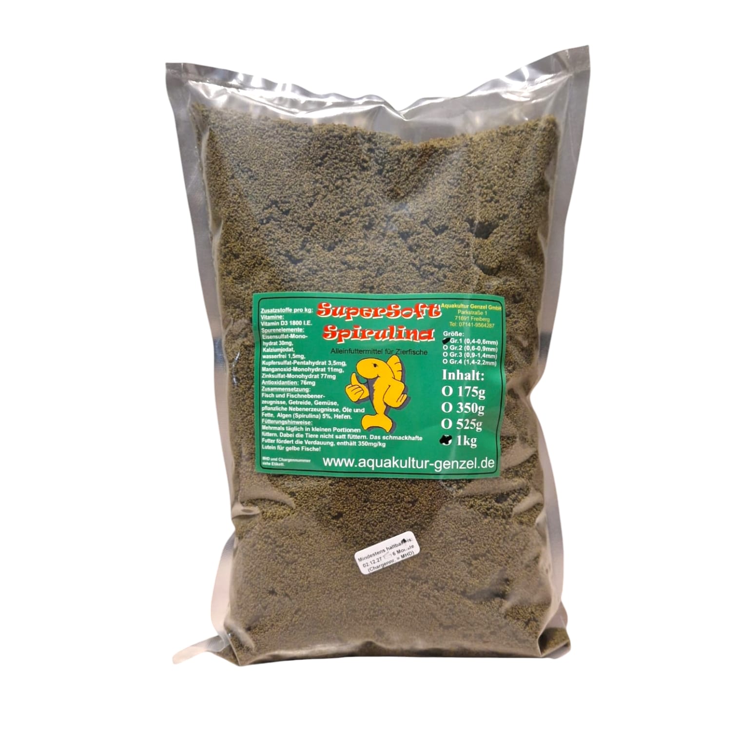 Spirulina Soft Granules 0.9-1.4mm