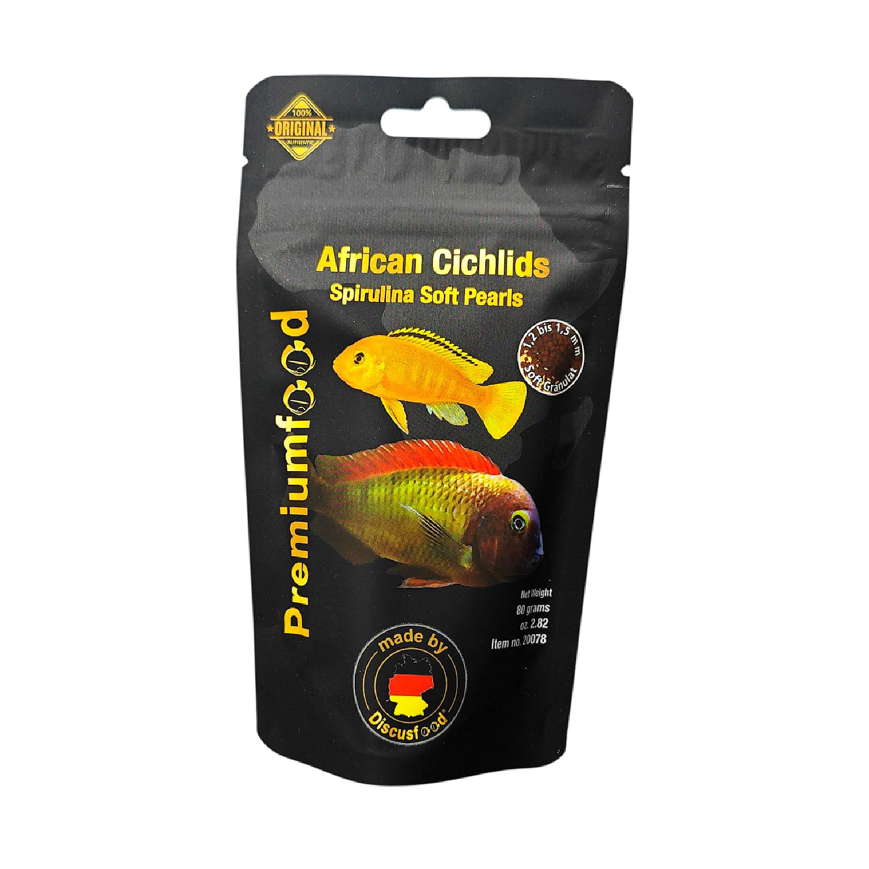 African Cichlid Spirulina Soft Pearls 