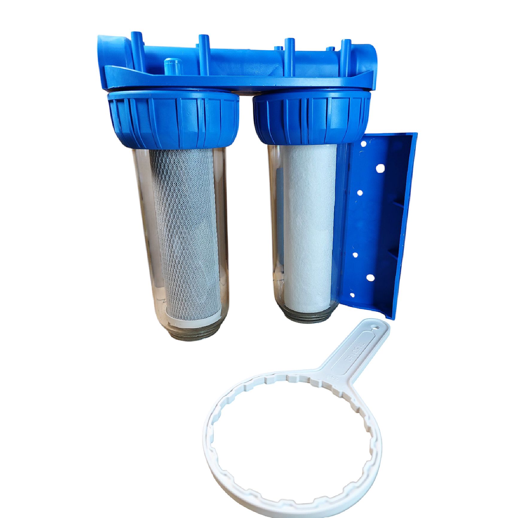 Kohleblockfilter mit Sedimentfilter