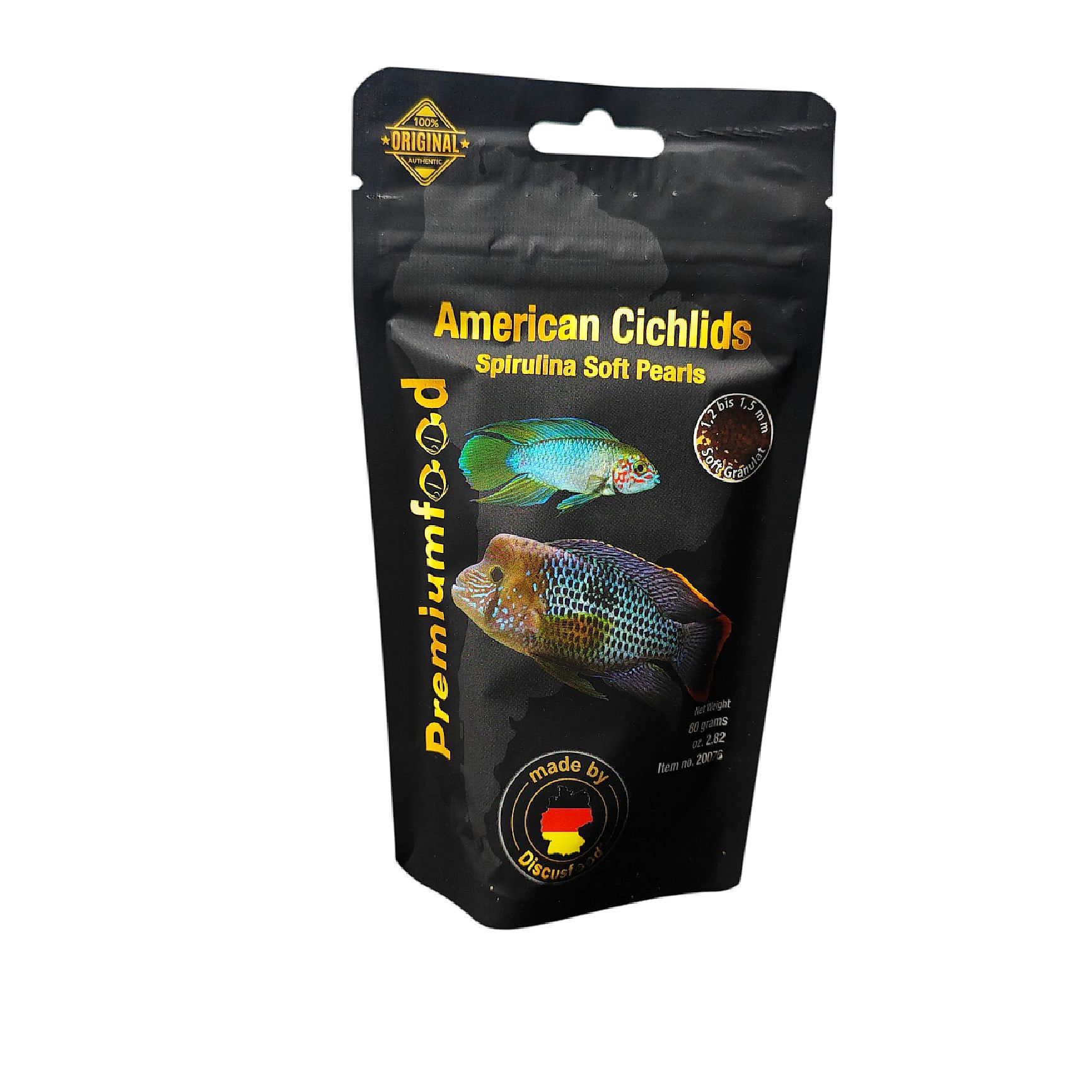 American Cichlid Spirulina Soft Pearls