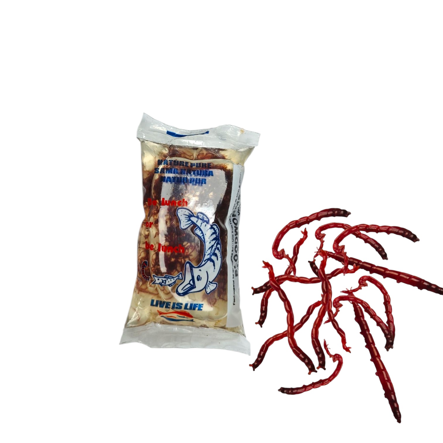 Rote Mückenlarven Jumbo