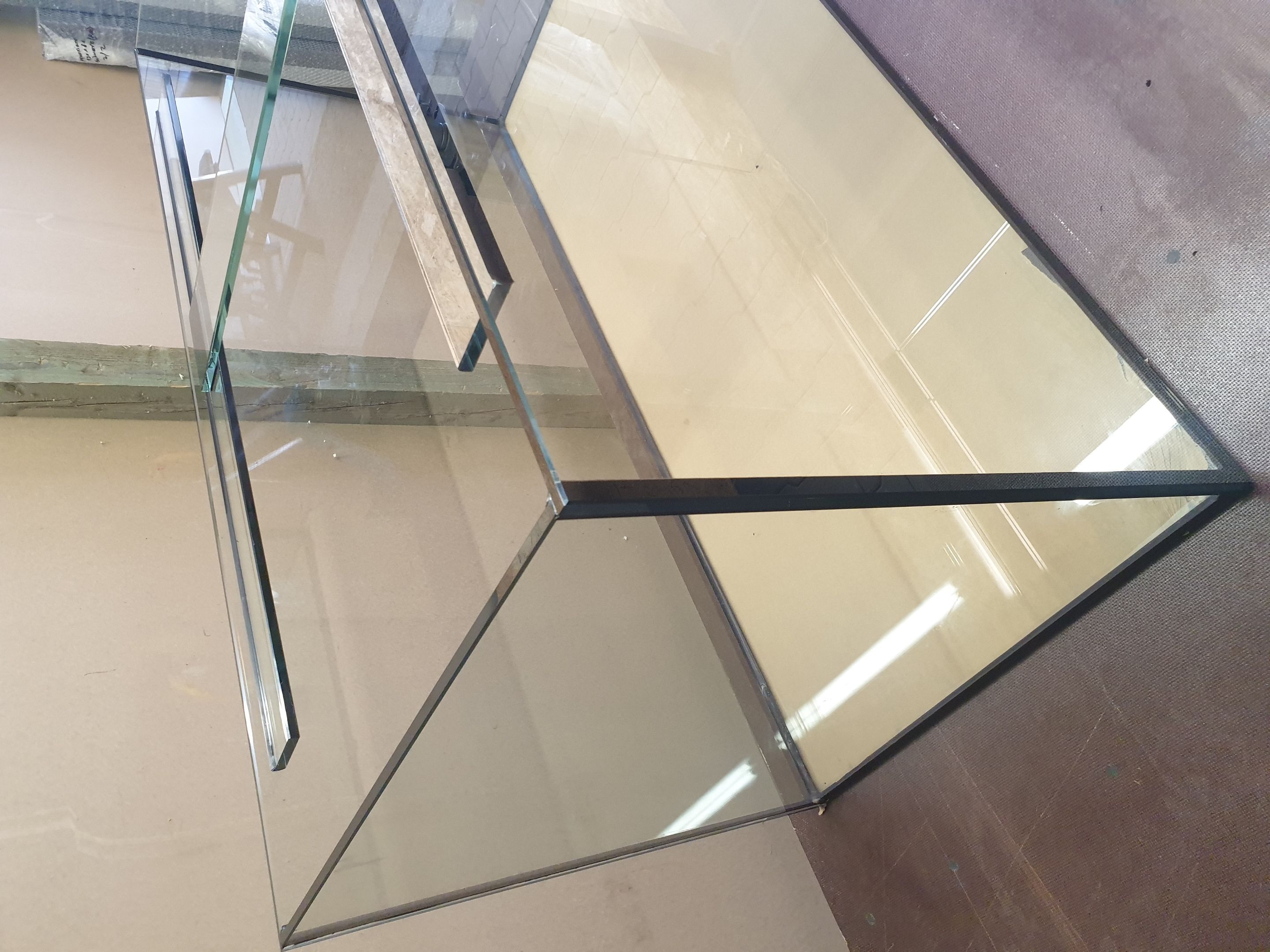 Aquarium - Einzelbecken 120cm Kantenlänge