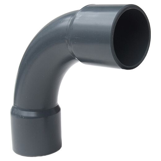 PVC 90° Bogen mit Klebemuffe