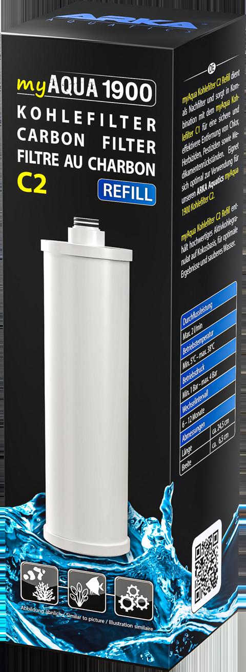 ARKA myAqua 1900 REFILL Kohlefilter C2