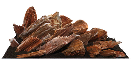Versteinertes Holz braun/leicht 1 Kg